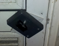 Broken Lock Inside Refuse Room in Goldthorpe