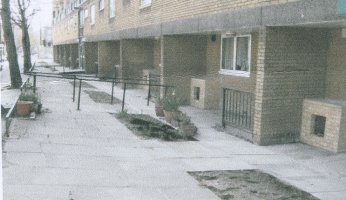 Ground works around the Estate