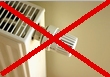 No Heating